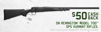 Remington Model 700 SPS Varmint Rifles