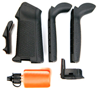Magpul MIAD GEN1.1 AR Rifle Grip Kit, Black (MAG521-BLK)