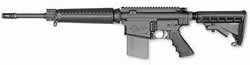 Rock River Mid A4 Semi-Auto AR Rifle 308A1239, 308 Winchester (7.62 NATO), 16", Black Stock/Hogue Grip, Black Finish, 20 Rd