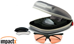 Rudy Project Magster Performance Matte Black Sunglass Kit w/Impactx Photochromic Clear, Photochromic Red and Laser Black Lenses (SN668106S3P)