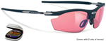 Rudy Project Rydon Matte Black Shooting Kit w/Lsr Cpr Act Brn Clr Yel Rac Red Lens (SN790306S5)