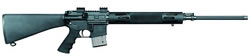 Bushmaster Varminter Rifle PCWVMS24FVAR9, 223 Remington, 24 in, Black Synthetic Stock, Blue Finish