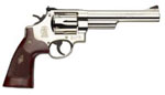 Smith & Wesson 29 Classic Revolver 150144, 44 Remington Mag, 6 1/2", Altamont Service Walnut Grip, Nickel Finish, 6 Rd