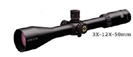 Burris XTR Tactical Rifle Scope 201916, 3x-12x, 50mm Obj, 30mm Tube Dia, Matte Black, Illuminated Mil-Dot Reticle