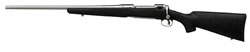 Savage 16FLHSSS Bolt Action Left-Hand Rifle 18494, 223 Remington, 22", Black synthetic Stock, Stainless Steel Finish, Hinged Flrplate, 4 Rds