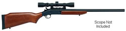 H&R Ultra Light Single Shot Shotgun SB1S24, 20 Gauge Slug Gun, 24 in, 3 in Chmbr, Walnut Stock, Blue Finish