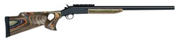 H&R Ultra Slug Hunter Shotgun SB1T92, 20 Gauge, 24 in,3 in Chmbr,Laminated Thumbhole Stock,Blue Finish