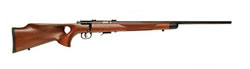 Savage 93 Classic Rimfire Bolt Action Rifle 96755, 17 HMR, 24", Walnut w/Thumbhole Stock, Blue Finish, 5 Rds