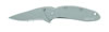 Kershaw Scallion Drop Point Folder Knife w/Partially Serrated Edge & Stainless Handl 1620FLST
