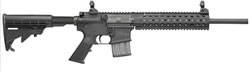 Smith & Wesson MP15 Carbine 811004, 223 Remington, 16 in, Semi-Auto, Fixed Position Stock, Black Anodized Finish, 10 Rd