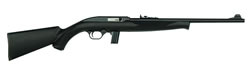 Mossberg 702B Plinkster Youth Rifle 37000, 22 LR, 18 in, Semi-Auto, Black Syn Stock, Blue Finish, 10 Rds