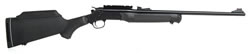 Rossi Matched Pair Rifle/Shotgun 2-Barrel Youth Combo S2044YBS, 44 Mag/20 Gauge, 23/28 in Barrels, Black Syn Stock