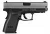 Springfield XD Package XD9649HCSP06 Compact, 45 ACP, 4 in, Polymer Grip, Bi-tone, Black and Stainless Finish, 13 Rd