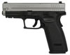 Springfield XD Package XD9633HCSP06, 45 ACP, 4 in, Polymer Grip, Bi-tone, Black and Stainless Finish, Night Sights, 13 Rd