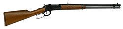 Mossberg 464 Centerfire Lever Action Rifle 41010, 30-30 Winchester, 20 in, Hardwood Stock, Blue Finish, 6 Rds