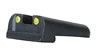 TruGlo Tritium Fiber Optic Sight For Springfield XD/XDM, Yellow Rear/Green Front, TG131XTY
