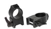 Warne Quick Detach Rings 203LM, Maxima/Magnum Quick Detach, Extra High, 1 in, Matte