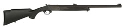 Traditions Tip Up Centerfire Rifle CR10450 45 70 Govt 24 in Break Open Action Single Shot Black Syn Stock Blue Finish