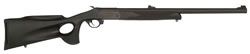 Traditions Tip Up Centerfire Rifle CR20450 45 70 Govt 24 in Break Open Action Single Shot Black Syn Thumb Hole Stock Blue Finish