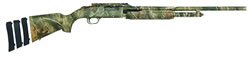 Mossberg 500BS Pump Shotgun 54254, 20 Gauge, 24 in, 3 in Chmbr, Fully Rifled Adj. Syn Stock, Realtree All Purp Finish
