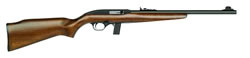 Mossberg 702 Plinkster Semi-Auto Rifle 37150, 22 LR, 18 in, Wood Stock, Blue Finish, 10 Rds