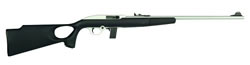 Mossberg 702 Plinkster Semi-Auto Rifle 37089, 22 LR, 18 in, Black Syn Stock, Blue Finish, 10 Rds