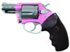 Charter Arms Pink Lady Revolver 53830, 38 Special, 2 in, Black Synthetic Grip, Pink Aluminum Alloy / Stainless Steel Finish, 5 Rd