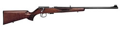 Anschutz Model 1517D Classic Bolt Action Rifle 2212023, 17 HMR, 23 in, Bolt Action, Walnut Stock, Blue Finish, 4 Rds