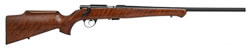 Anschutz Model 1712 Silhouette Sporter Monte Carlo Rimfire Rifle 2201043, 22 LR, 21 in, Bolt Action, Walnut Stock, Blue Finish, 5 Rds