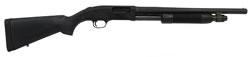 Mossberg 590 Law Enforcement Pump Shotgun 51411, 12 Gauge, 18 in, 3 in Chmbr, Black Syn Stock,Parkerized Finish