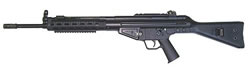 PTR 91 Model PTR 91SC Semi Auto Rifle 915210 308 Winchester 16 in Black Syn Stock Black Finish 20 Rds