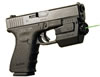 Viridian Green Laser w/Rails For All Glock w/Picatinny Rail
