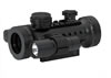BSA Stealth Series Tactical Red/Green/Blue Dot Scope STSRGBD30LL - 1X30 5 M.O.A. Black w/Laser & Light