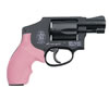 Smith & Wesson 442 Pistol 150469, 38 Special+ P, 1 7/8 in, Pink Rubber Grip, Matte Black Finish, 5 rd