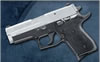 Sig P250 Pistol 250C40BSS10, 40 Smith & Wesson, 3.1 in, Polymer Grip, Two-Tone Finish, Night Sights, 9 Rd