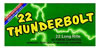 Remington Thunderbolt Rimfire Ammunition TB22B, 22 Long Rifle, Round Nose (RN), 40 GR, 1255 fps, 500 Rounds/Box Remington Thunderbolt Rimfire Ammunition TB22B, 22 Long Rifle, Round Nose (RN), 40 GR, 1255 fps, 500 Rounds/Box