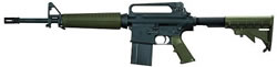 Armalite Model AR-10A2CB Rifle, 308 Win, 16" Chrome Lined, Semi-Auto, Black Stock, Black Matte Finish, 10/20 Rd