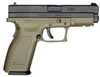 Springfield XD Package XD9202HCSP06, 40 S&W, 4", Checkered Polymer Grip, Olive Drab/Black Finish, 12 Rd