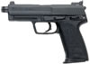HK USP Tactical Pistol 704531T, 45 ACP, 3.8", Black Syn Grip, Blue Finish, 8 Rd, Adjustable Sights