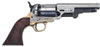 Traditions 1851 Colt Revolver FR1851255, 44 Black Powder, Walnut Grips, Silver Frame/Barrel, Single Action