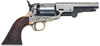 Traditions 1851 Navy US Sherrif Revolver FR185125, 44 Black Powder, 5" Bbl Walnut Grips, Old Silver Frame