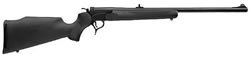 Thompson Center Encore Single Shot Rifle 3817, 223 Remington, 24 in, Break Open Action, Black Syn Stock, Blue Finish, Adj Sights
