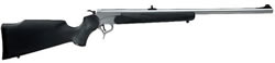 Thompson Center Encore Single Shot Rifle 5821, 223 Remington, 24 in, Break Open Action, Black Syn Stock, Stainless Finish, Adj Sights
