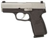 Kahr K9 Double Action Pistol KP9093N, 9mm, 3-1/2", Synthetic Grip, Black Polymer/Stainless Steel Finish, 7 Rd, Night Sights