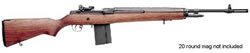 Springfield M1A Loaded Semi-Auto (CA Approved) Rifle MA9222CA, 308 Winchester, 22 in, Walnut Stock, Carbon Steel Finish
