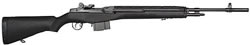 Springfield M1A Loaded Semi-Auto (CA Approved) Rifle MA9226CA, 308 Winchester, 22 in, Black Synthetic Stock, Carbon Steel Finish