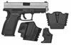 Springfield XD Package XD9302HCSP06, 40 S&W, 4", Checkered Polymer Grip, Stainless Slide/Black Frame, 12 Rd