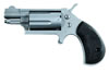 Charter Arms Dixie Derringer 62313, 22 LR / 22 WMR, 1 1/8 in, Black Rubber Grip, Stainless Finish, 5 Rd