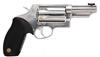 Taurus 4410 Tracker Revolver 2441039TPSS, 410 Gauge / 45 Long Colt, 3 in, Ribber Grip Overlay, Polished Stainless Finish, 5 Rd, Fiber Opt Sights
