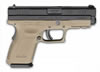 Springfield XD Package XD9647HCSP06 Compact, 45 ACP, 4", Polymer Grip, Black Slide/Dark Earth Frame, 10 Rd, 13 Rd(Grip Extension)